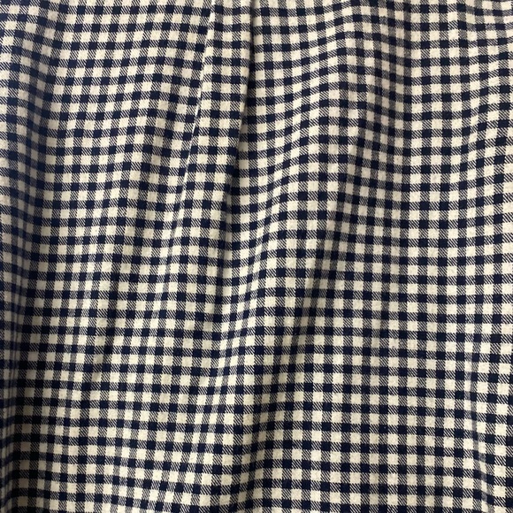 C&C California. Soft cotton button down top cute green buttons, red stiching. - Picture 7 of 7